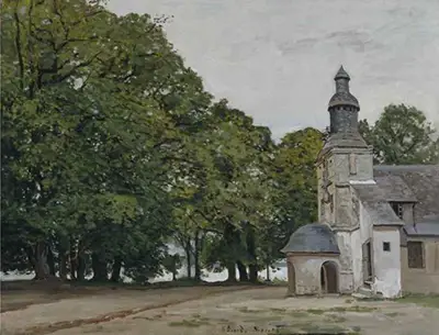 The Chapel of Notre-dame de Grace at Honfleur Claude Monet